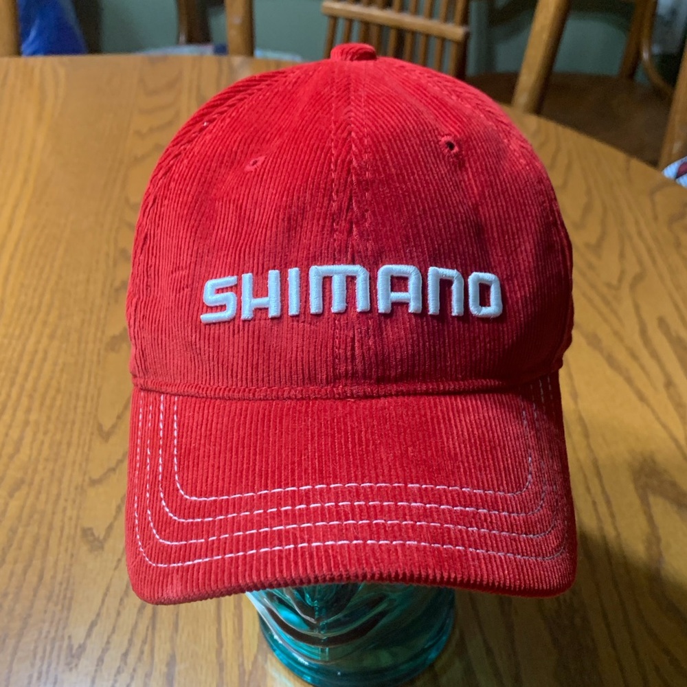Vintage corduroy Shimano ball cap.